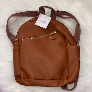 Just Be Brown Mini Backpack
